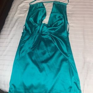Jade Mini Halter Dress